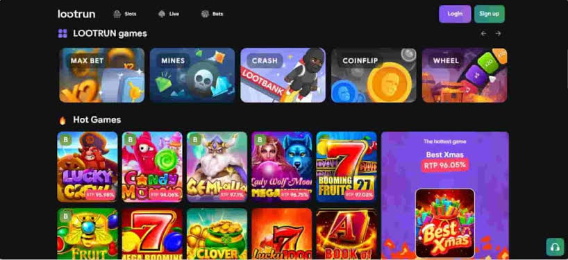 LootRUn Casino — Обзор, Игры и Преимущества